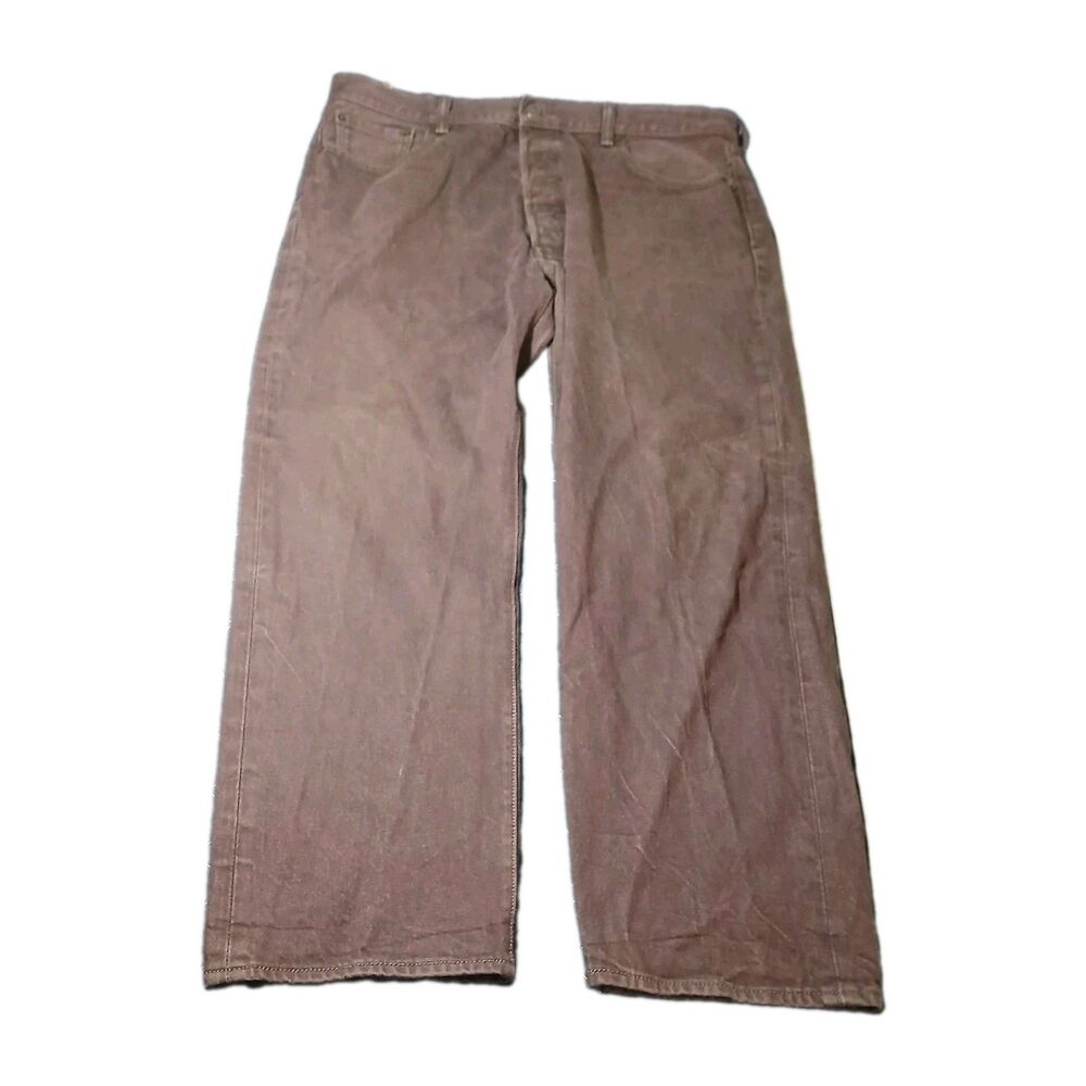 Levi’s 501 White Oak Cone Denim Jeans Men’s 40x30 Salmon Button Fly